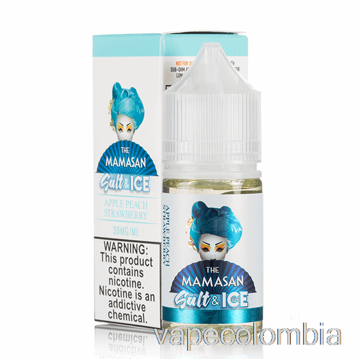 Vape Kit Completo Ice Asap Salt - E-líquido The Mamasan - 30ml 30mg